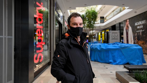 Caleb Brown, who oversees the operation of stores such as Superdry, says its "bewildering" why retailers have to wait two more weeks to reopen.