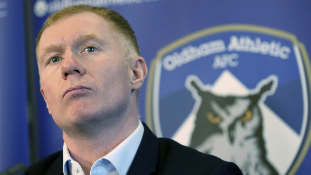 Decorated: Paul Scholes is making his first foray into football management.