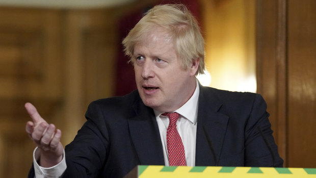 British Prime Minister Boris Johnson has relaxed lockdown rules south of the border.