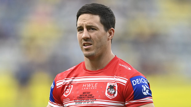 Dragons captain Ben Hunt wants out of the club.