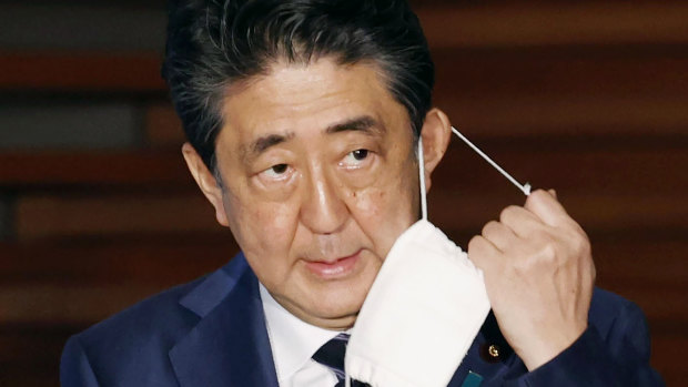 Shinzo Abe's popularity has taken a battering from the pandemic and its economic fallout.