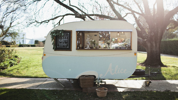 My Sweet Alice mobile cafe and bar in Canberra.