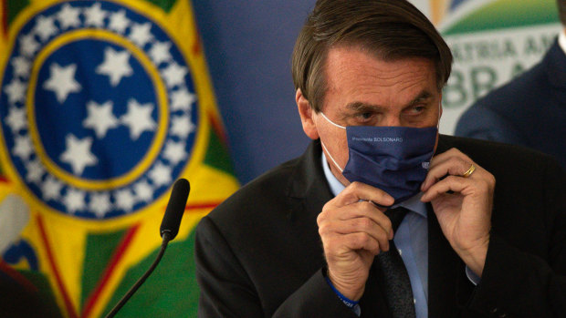 Criticised: Brazilian Jair Bolsonaro.
