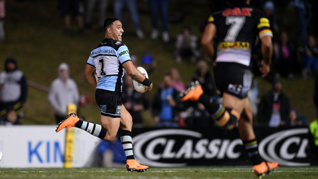 Runaway hit: Valentine Holmes is destined for greatness, according to Shane Flanagan.