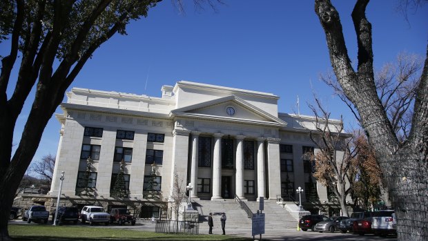 Yavapai County Court House in Prescott, Arizona, where the Soldwedels' divorce case is being heard.