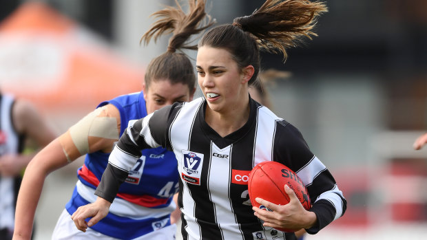 Chloe Molloy says AFLW players understand the competition needs to keep growing. 