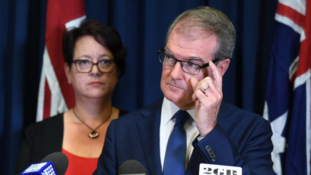 Penny Sharpe will act as interim leader after Michael Daley stood aside on Monday.