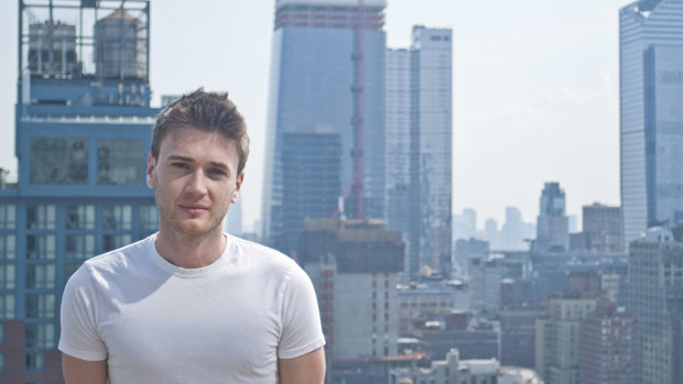 Ads-Up co-founder Ben Winsor in Manhattan.