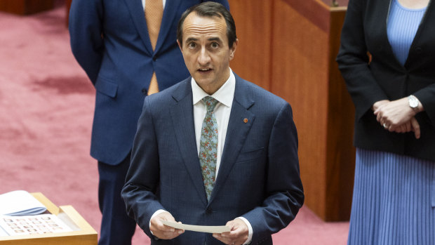 NSW senator Dave Sharma.