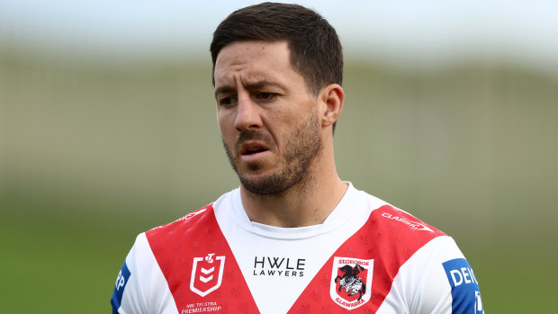 Ben Hunt has carried a heavy load for the Dragons in recent years.