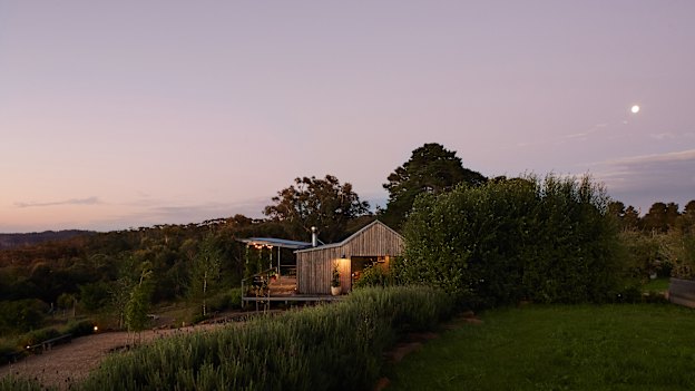 The former shed sits in a 100-year-old working orchard.