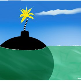 Destabilising:  The Solomon Islands situation.