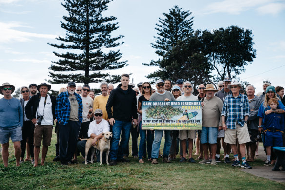 A group of Crescent Head residents want to save paradise by keeping a car park.