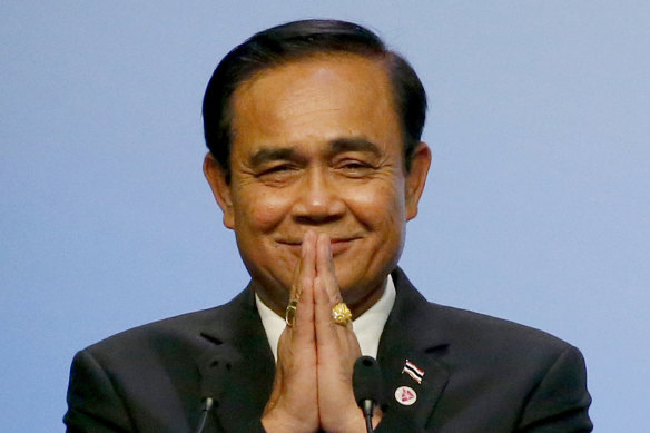 Thai Prime Minister and coup leader Prayut Chan-o-cha.