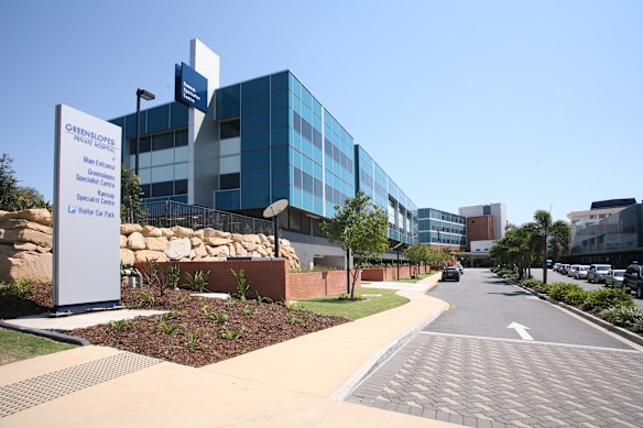 Greenslopes Private Hospital in Brisbane's south.