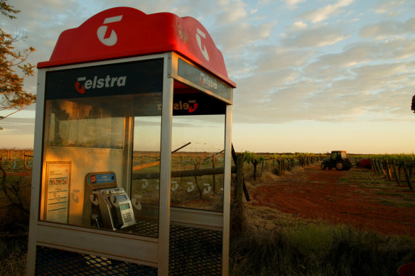 Telstra shares hit a 12-month high on Tuesday morning. 