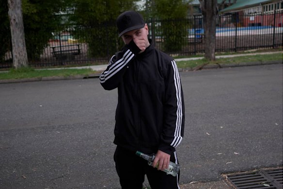 Aspiring rapper and personal trainer  Martin Przybylek.