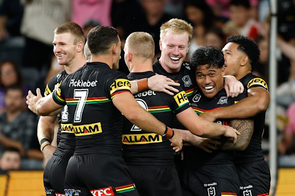 Records continued to fall as Penrith picked up a huge win over Melbourne.