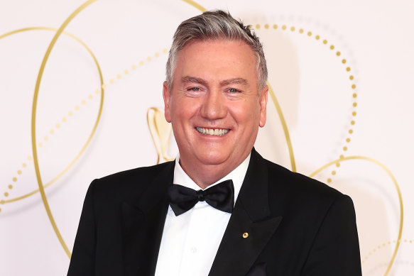 News-breaker Eddie McGuire