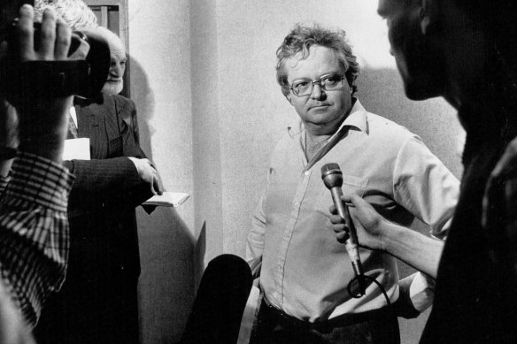 Journalist Brian Toohey, pictured in 1988.