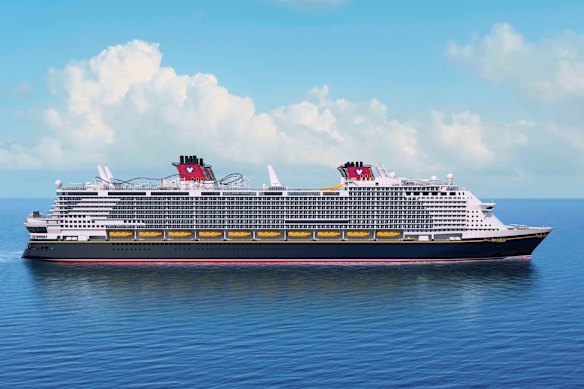Disney Adventure will be the cruise line’s biggest ship to date.