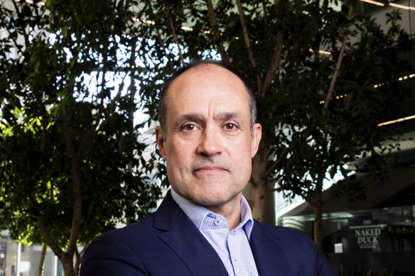TPG Telecom CEO Iñaki Berroeta in the months after the group’s tieup with Vodafone Australia where Mr Berroeta was CEO. 