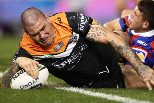 Russell Packer has been on the outer at Wests Tigers for some time.