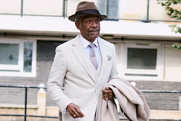 Lennie James as Barrington “Barry” Walker in Mr Loverman.