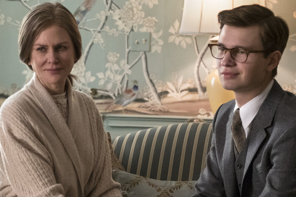 Nicole Kidman and Ansel Elgort in The Goldfinch.