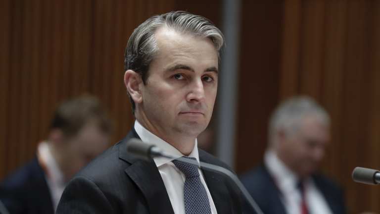 CBA chief executive Matt Comyn appears before the parliamentary hearing this week.