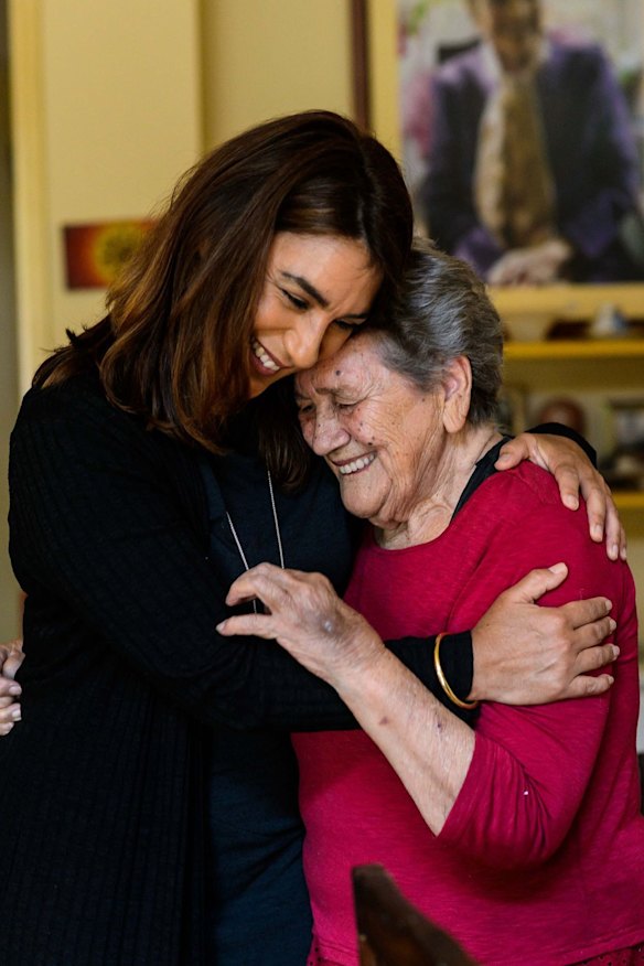Thorpe with her grandmother, Alma Thorpe, one of her matriarch activist forebears.