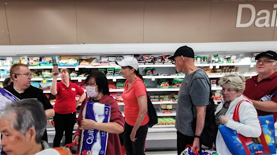 Spending on grocery goods remain elevated but there are signs consumers are returning in other areas.