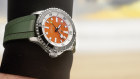 It’s good-looking and good for depths to 300 metres, but will you get it wet? The limited-edition Brietling Superocean Kelly Slater watch retails for around $9850. 