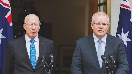  Prime Minister Scott Morrison announces David Hurley as Australia's next Governor-General.
