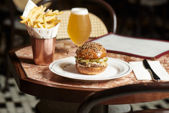 The Charles’ Wagyu cheeseburger is on offer for $25 with drink included.