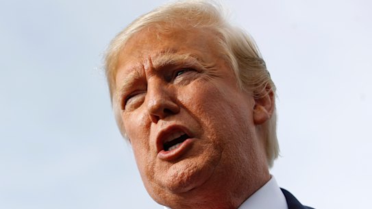 US President Donald Trump.