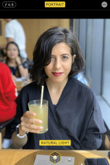 You can change the background effect later on the iPhone and Samsung Galaxy S10+. This is what the edit mode looks like on iPhone 11 Pro Max.