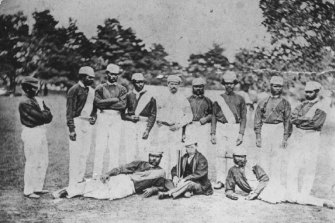 Australia’s first internationals: the Indigenous cricketers who toured England in 1868. 