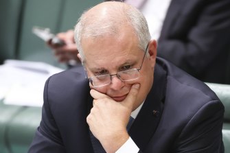 Scott Morrison defended the government’s second pandemic budget.