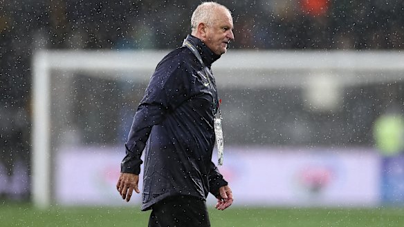 Socceroos boss Graham Arnold is concerned for the injured Harry Souttar.