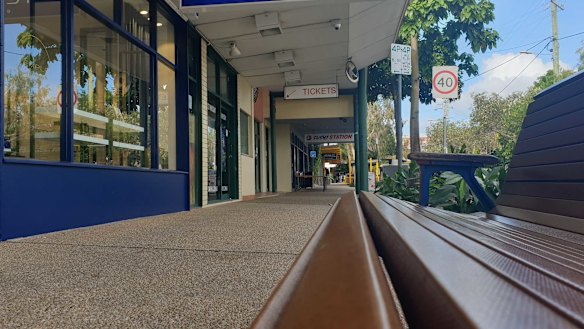 The usually humming Oxford Street is empty as residents and visitors stay home.