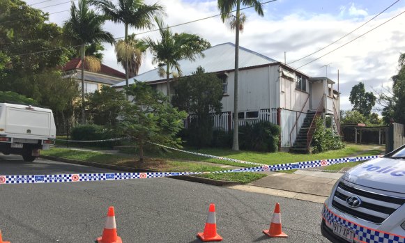 The Annerley unit block where the male victim and the woman expected to be charged lived.