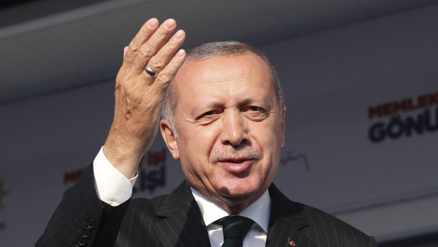 Turkey's President Recep Tayyip Erdogan.