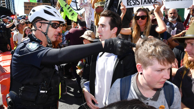 Extinction Rebellion activists have shut down Brisbane's CBD in recent weeks.