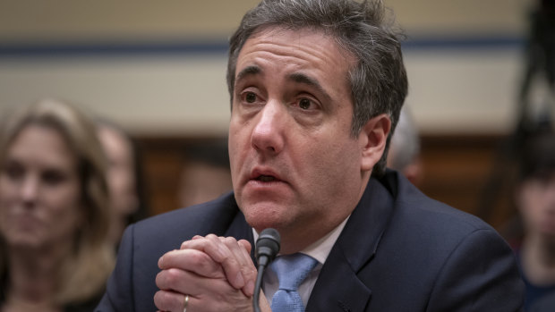 In his testimony to Congress, Michael Cohen said he had never sought a pardon from Donald Trump.