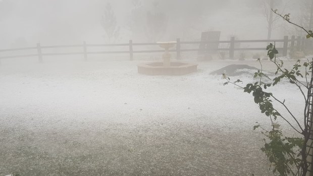 The aftermath of the tornado made Gympie look like ski fields.