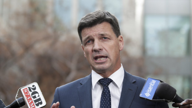 Cabinet minister Angus Taylor says the government will bring its union-busting Ensuring Integrity Bill on for debate.