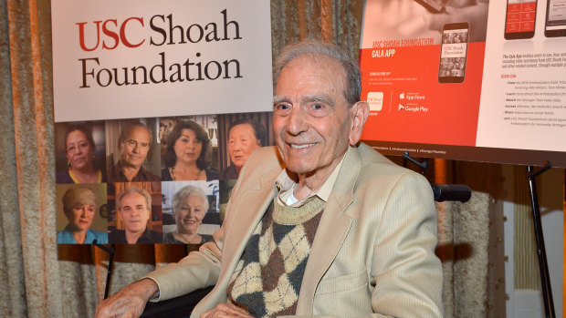 Dario Gabbai attends the Ambassadors For Humanity Gala benefiting the University of Southern California Shoah Foundation in Beverley Hills (2018). 