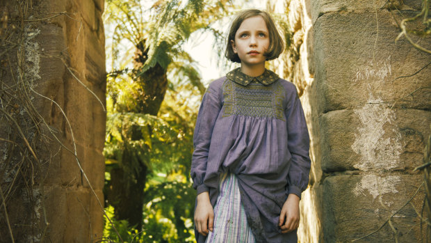 Dixie Egerickx plays Mary Lennox in the latest screen version of The Secret Garden, now due for release later this year.