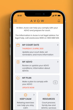 The NSW government has launched an app aiming to help domestic violence perpetrators understand their AVDOs and support services available to them. 